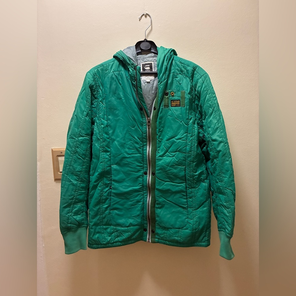 G-Star Green Quilted Jacket
